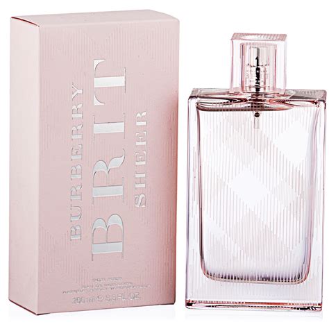 burberry brit sheer tester 100ml|burberry brit sheer perfume reviews.